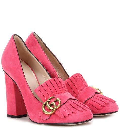 gucci pink suede marmont pumps dupe|Gucci Marmont Pump DUPE .